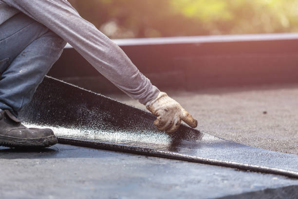 Professional Exterior Waterproofing technician working in Zanesville, OH